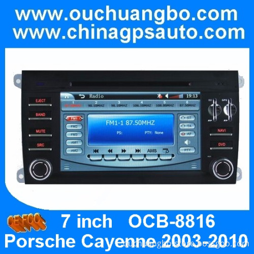 Ouchuangbo car radio sat navi DVD for Porsche Cayenne 2003-2010 with touch screen DVD-R